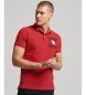 Superdry Superstate rotes Poloshirt