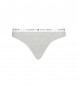 Tommy Hilfiger Thong with logo on waistband grey