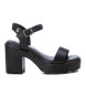 Refresh Sandals 171592 black -Heel height 9cm