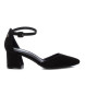 Refresh 171832 svarta skor -Hjd klack 6cm