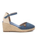 Refresh Sandals 171969 blue -Height 7cm wedge