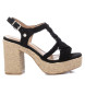 Xti Sandals 142839 black -Height heel 10cm- 