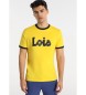 Lois Jeans Koszulka 124809 Żółty