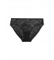 Calvin Klein Classic Sheer Marquisette Panties noir