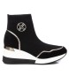 Xti Sneakers 141467 Nero - Altezza zeppa 7cm