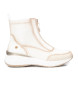 Xti Ankle boots 142580 white -height heel: 6cm