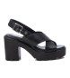 Refresh Sandals 171594 black -Height heel 9cm