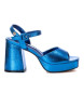 Refresh Sandalen 171886 blauw -Hoogte hak 9cm