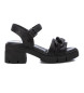 Refresh Sandaler 171921 sort -Højde hæl 6 cm