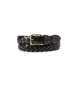 Levi's Braid Leather Belt black