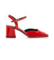 Mustang Rosalie red shoes -Height heel 5cm