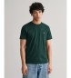 Gant Schild-T-Shirt grün