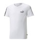 Puma T-shirt Essentials+ Tape bianca