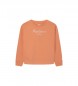 Pepe Jeans Sweater Roos oranje