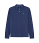 Hackett London Polo Slim Fit Logótipo azul-marinho