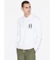 Armani Exchange Sweatshirt Fleece blanc