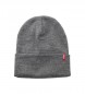 Levi's Gorro Slouchy Red Tab gris