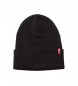 Levi's Slouchy Red Tab beanie black