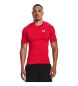 Under Armour HeatGear® Armour Short Sleeve T-Shirt rouge