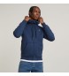 G-Star Premium Core Zip  capuche bleu