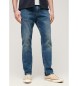 Superdry Vintage blue straight fit slim fit jeans