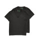 G-Star Pack 2 T-shirts Base Heather black