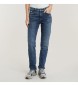 G-Star Jeans dritti blu con stracce