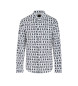 Armani Exchange Printed Shirt white