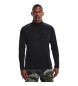 Under Armour Haut à manches longues zippé UA Tech ½ Noir