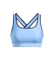 Under Armour Sportbeha kruisrug blauw