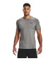 Under Armour HeatGear® Armour Fitted Short Sleeve T-Shirt Cinzento