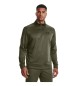 Under Armour Bluza Armour Fleece ¼ z zamkiem błyskawicznym zielona