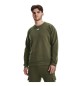 Under Armour Sudadera Rival Fleece Crew verde