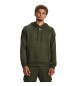 Under Armour Bluza UA Rival Fleece Hoodie zielona