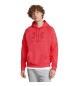 Under Armour Felpa con logo UA Rival Fleece Rossa