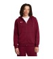 Under Armour Felpa in pile Maroon Rival