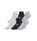 Under Armour 6er Set Low Cut Socken schwarz, grau, weiß