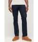 Superdry Pantaloni chino attillati blu scuro 