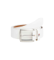 Tommy Hilfiger Nieuwe Denton 3.5 leren riem wit