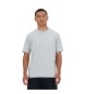 New Balance T-shirt basique en coton gris