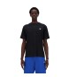 New Balance T-shirt de sport basique en coton noir