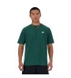 New Balance Basic Baumwoll-T-Shirt grün