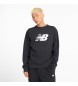 New Balance Sport Core Brushed Crew Sweatshirt svart