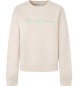 Pepe Jeans Sweatshirt Wolle Weiß