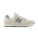 New Balance 373v2 beige træningssko i læder