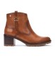 Pikolinos Brown Llanes Leather Ankle Boots