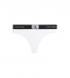 Calvin Klein Brazilian High Waist Briefs Ck96 white