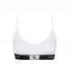 Calvin Klein Modrček s tankimi naramnicami Ck96 white