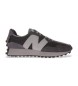 New Balance Skórzane buty sportowe 327 szary