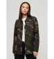 Superdry Grnes militrisches berhemd